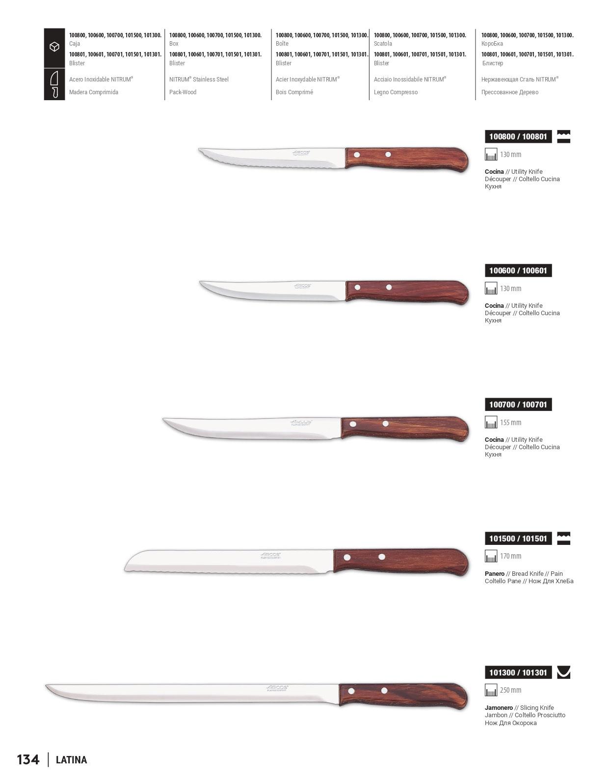 FACAS CHEF LATINA FACAS CHEF LATINA