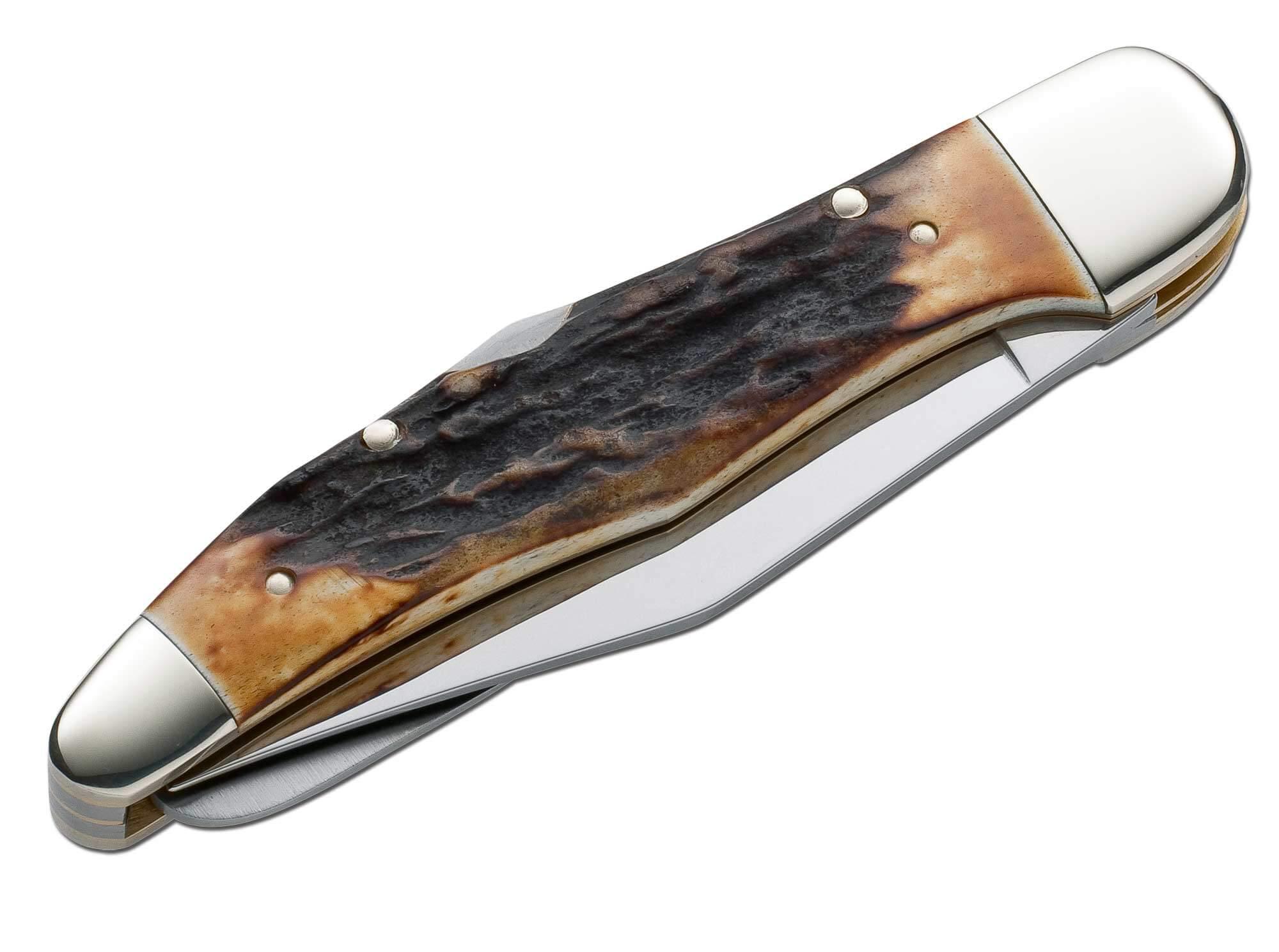Hunters Knife Duo multi-purpose knife with deer horn handle