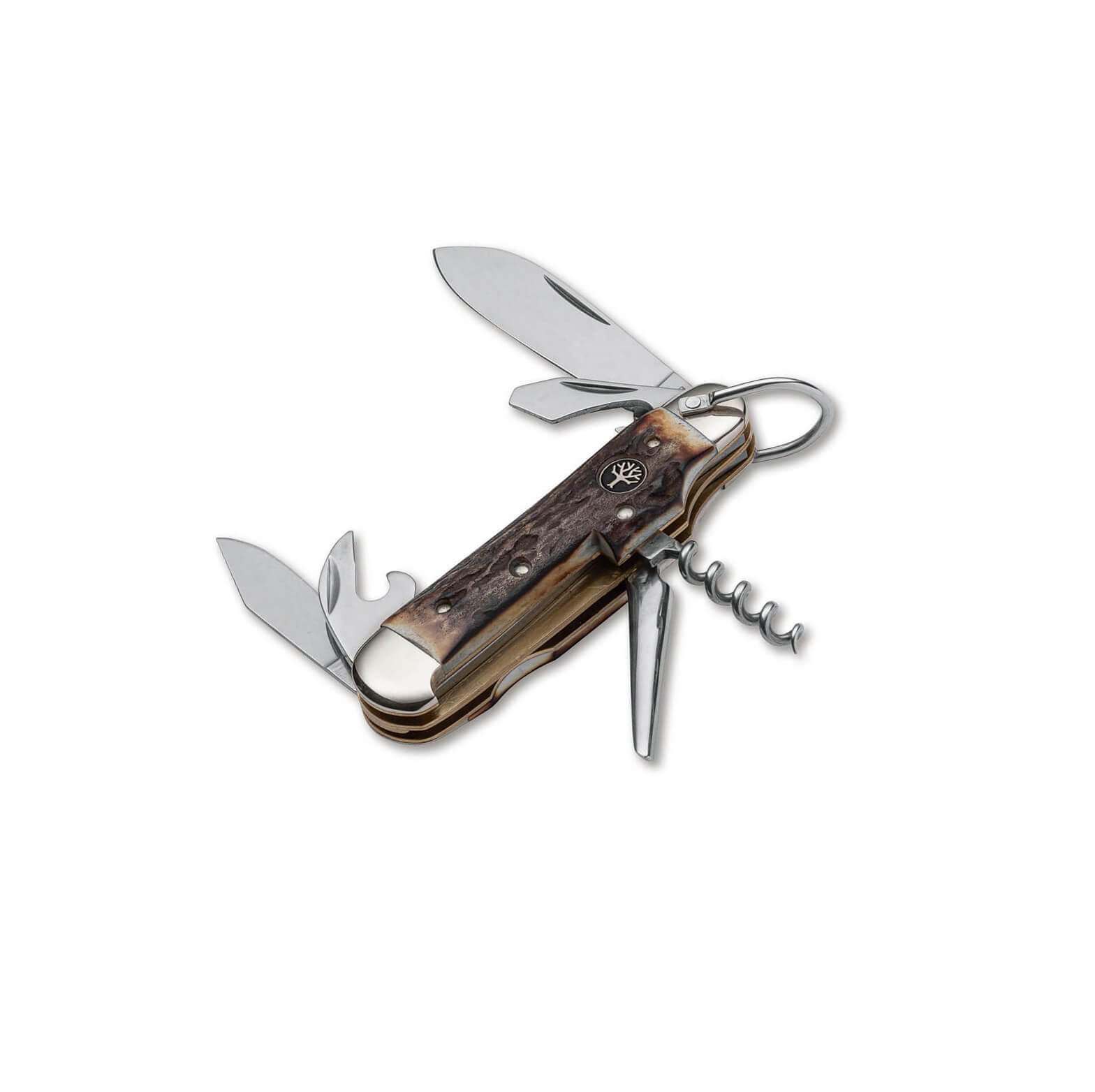 Camp Knife Stag sporting knife with stag handle