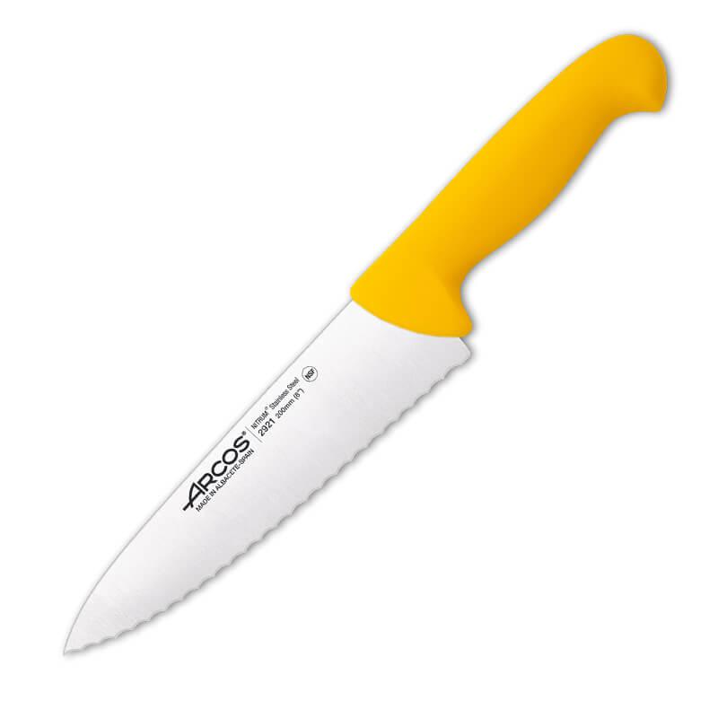 Arcos cuchillo cocinero perlado 2921 con hoja de 20 cm y mango de...