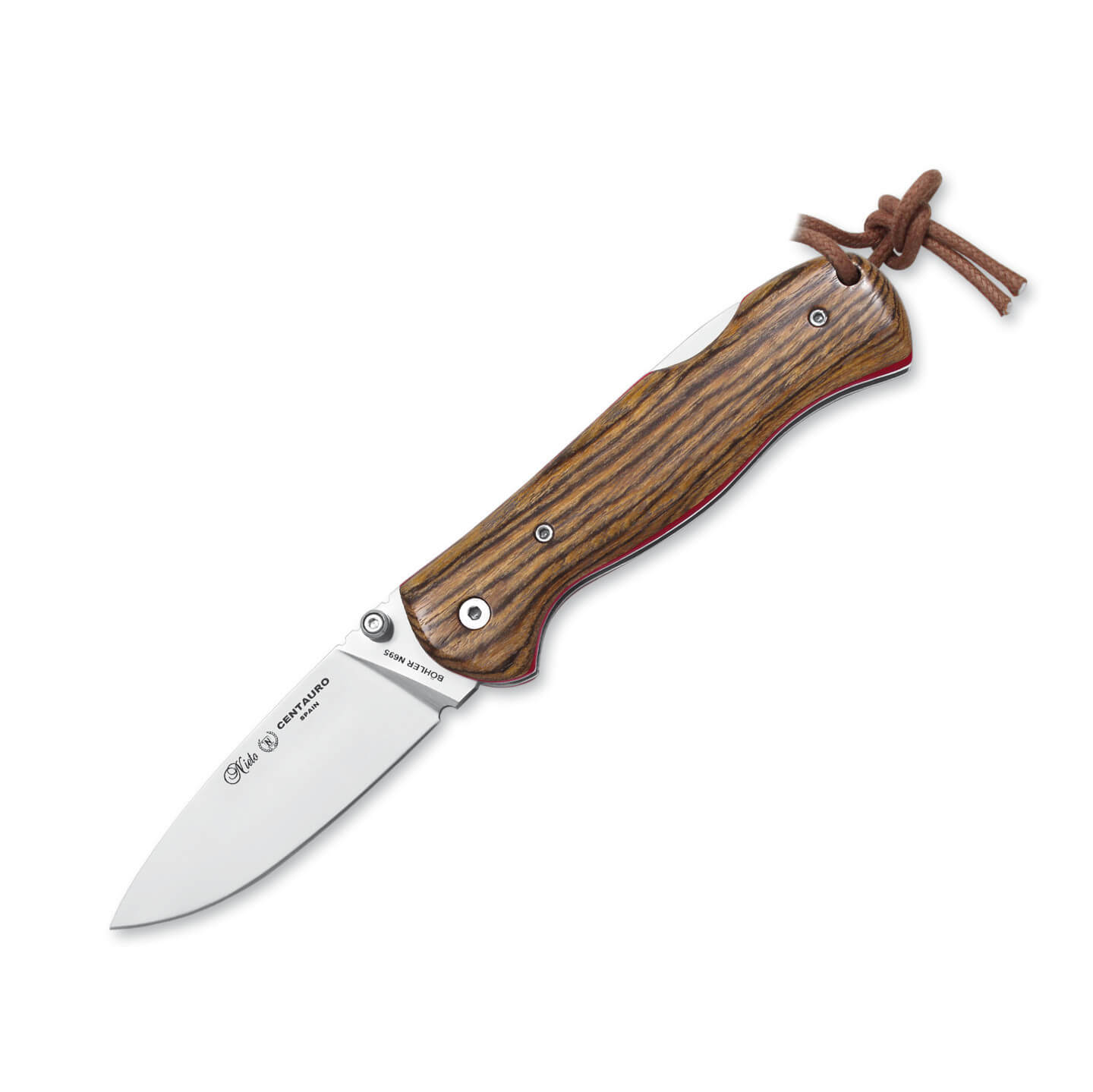 Navaja Nieto Centauro con mango de madera de bocote