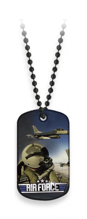 Plaque de chaîne à billes AIR FORCE