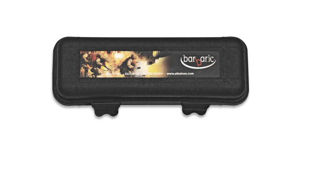 Petite boite noire en ABS mesurant 14 x 5 x 4 cm