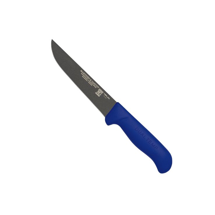 Cuchillo carnicero con hoja de 18 cm recubierta de teflon y mango...