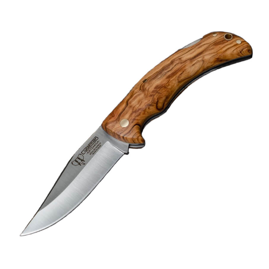 Navaja de caza Cudeman Artemisa con hoja de acero Böhler N690Co c...
