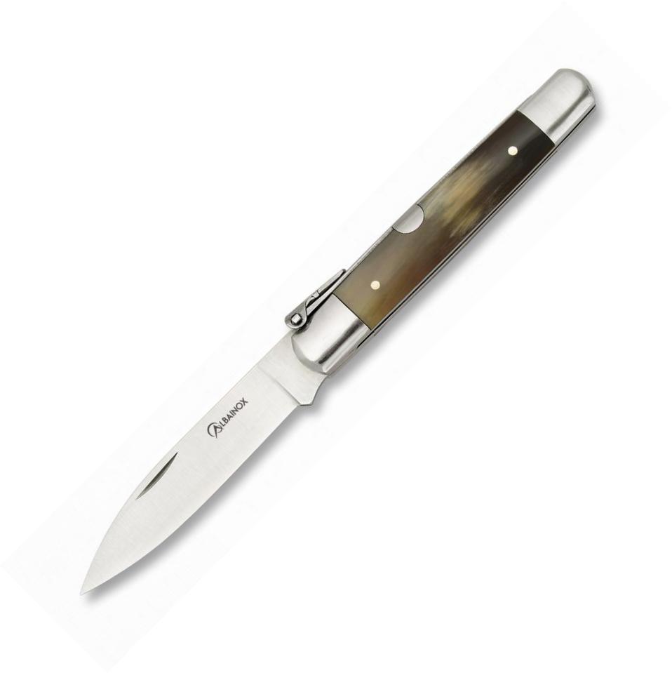 Navaja de Albainox MACHETE nº1 con mango de asta de toro y hoja d...