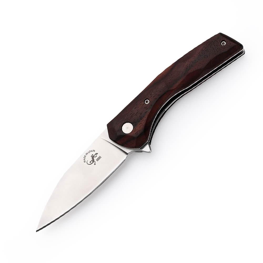 Couteau tactique Themis avec écailles de noyer turc