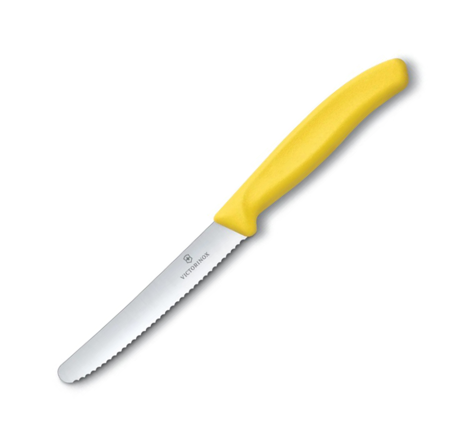 Cuchillo para tomate Victorinox Swiss Classic filo dentado mango ...