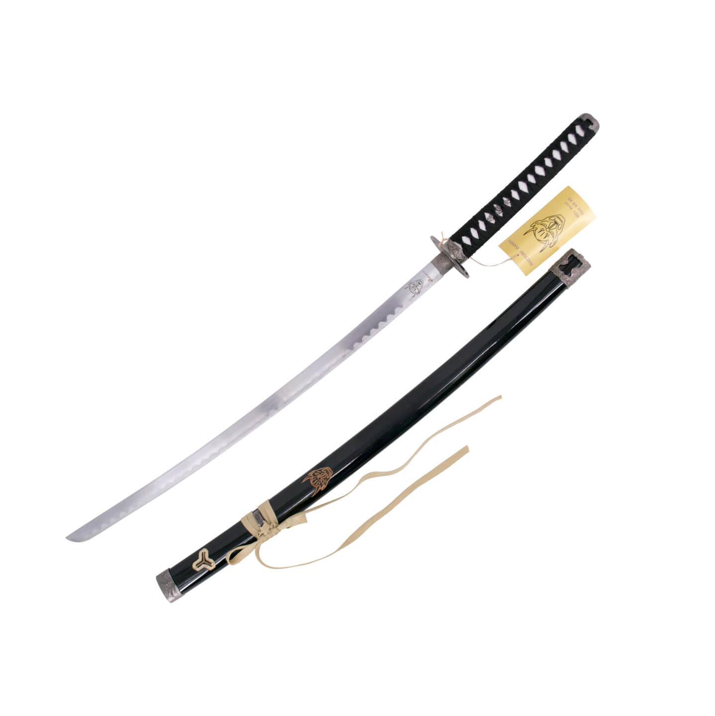 Katana Kill Bill Hattori Hanzo com diabo na bainha