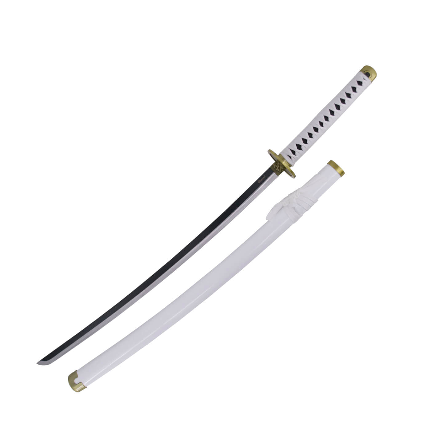 Katana Shusui Wado Ichimonji de Zoro de One Piece com punho branc...