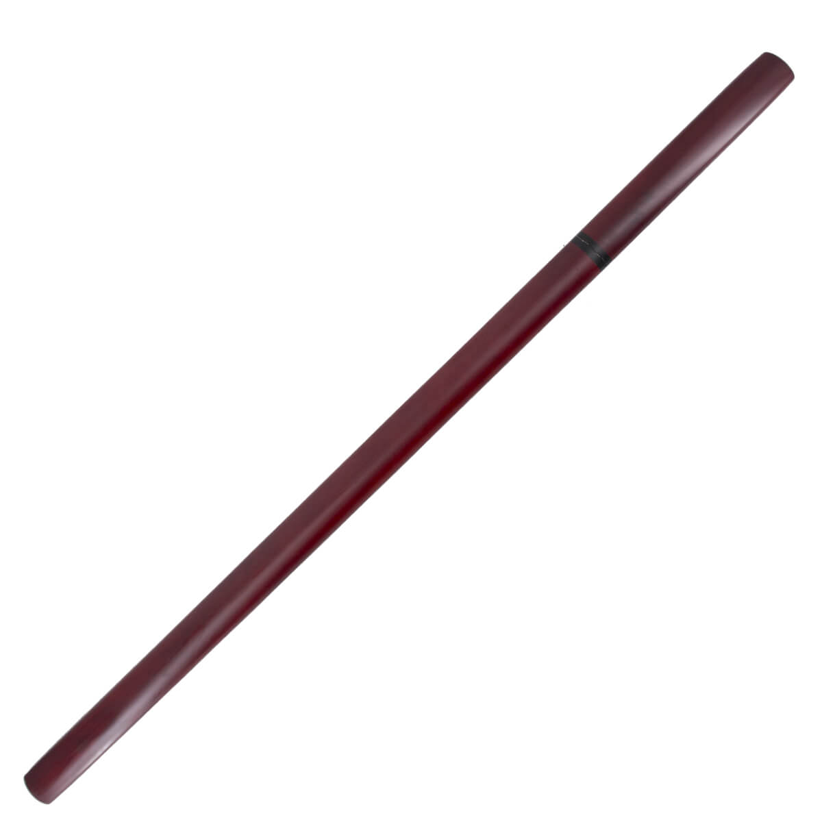 Shirayasa funcional de madera roja con hoja de acero carbono roja
