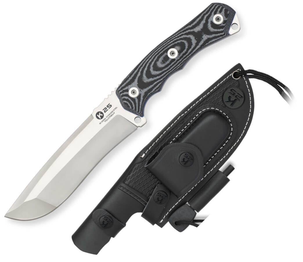 JACOB K25 knife, with 14.50 cm blade and G10 handle
