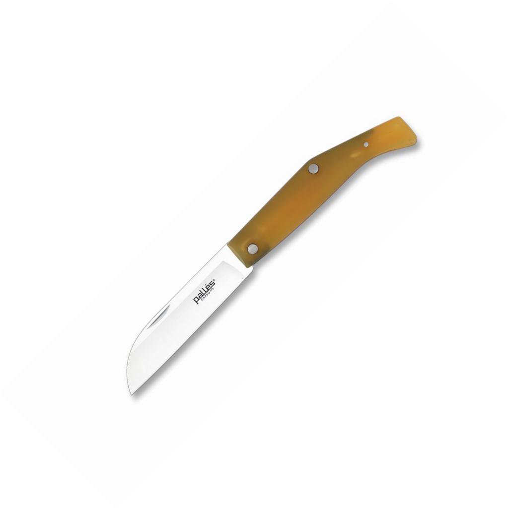 Navaja PALLES Nº00 con hoja de pico loro de acero carbono de 7 cm
