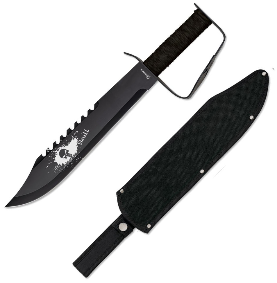 Albainox Skull tactical knife with 35,4 cm blade