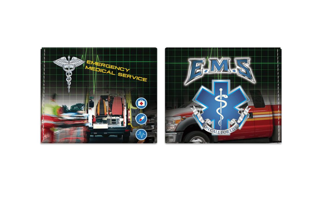 Portfolio avec impressions de l'EMS, Service médical d'urgence