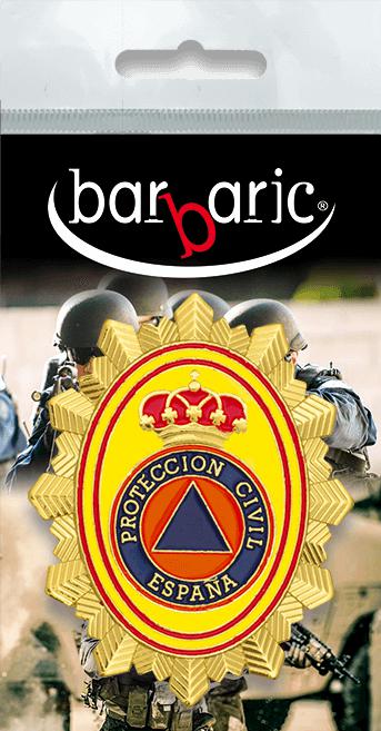 Plaque d'identification civile de protection