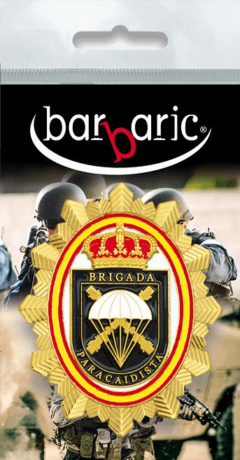 Plaque d'identification de la brigade espagnole de parachutistes