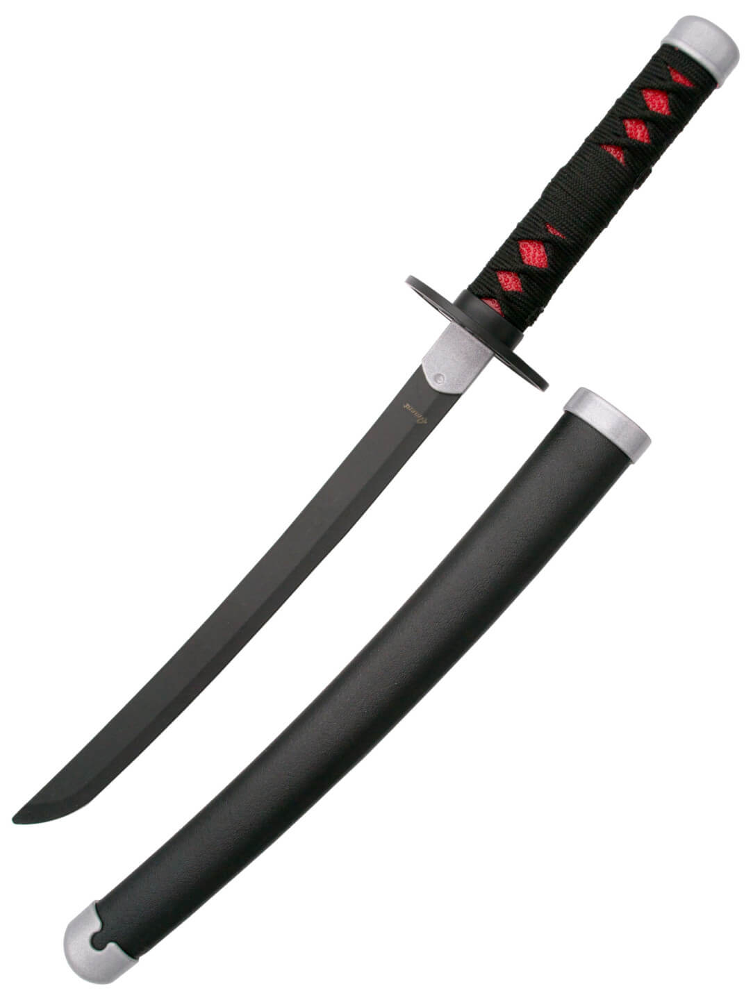 Mini Katana Kamado Tanjirou da série Demon Slayer com uma lâmina ...