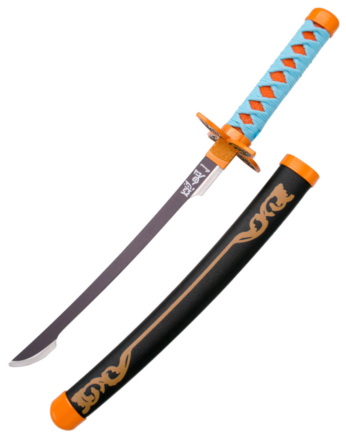 Mini Katana Kochou Shinobu da série Demon Slayer com lâmina de 24...