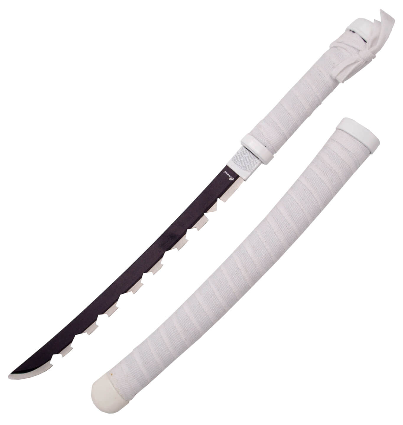 Inosuke Hashibira mini katana branca encordoada