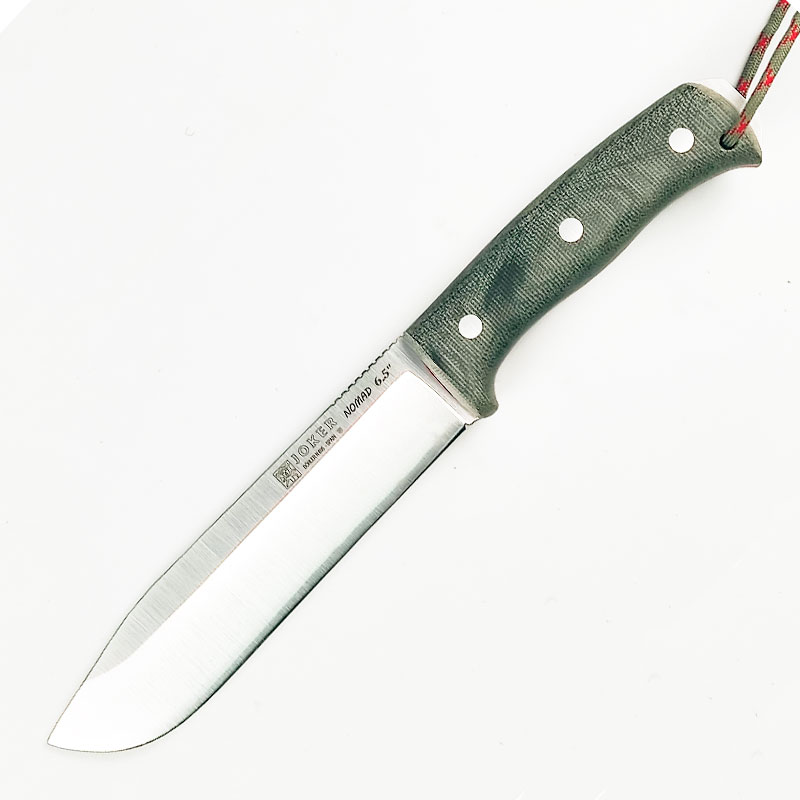 Joker Nomad 6.5 micarta verde campknife