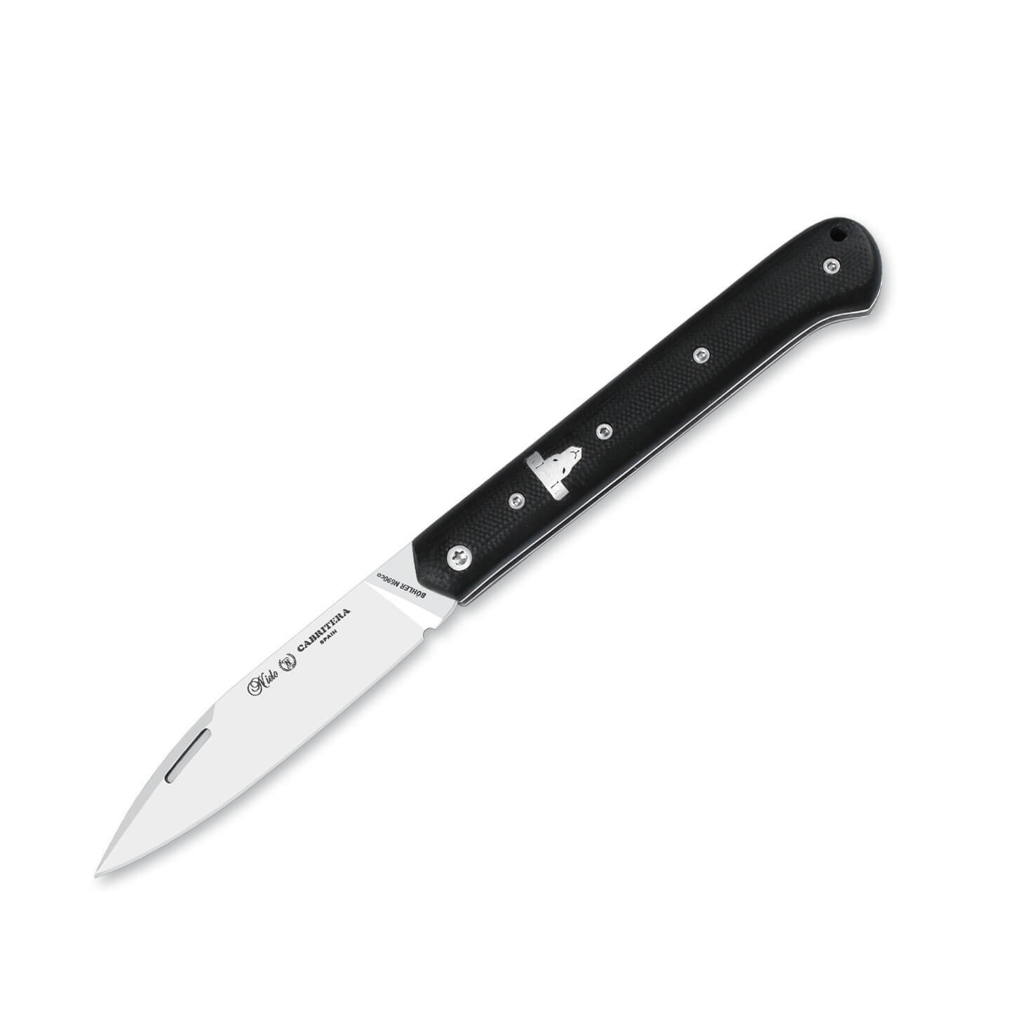 Navaja de bolsillo Nieto Cabritera con mango de G10 negro y hoja ...