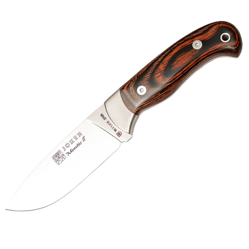 Joker Montés II hunting knife with stamina handle with ferrule and 11 cm blade