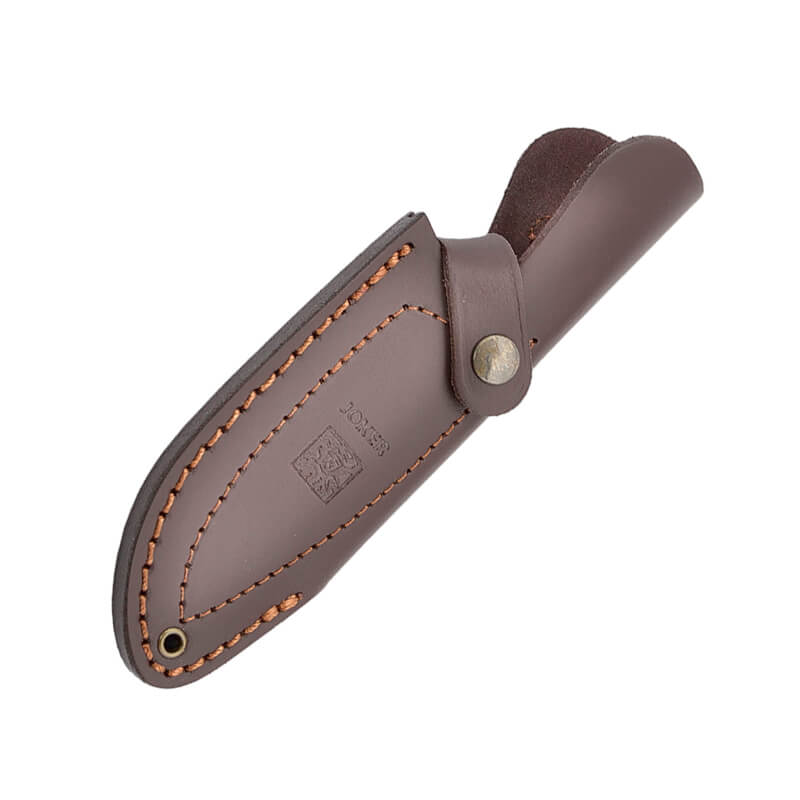 Joker Montés II hunting knife with olive wood handle with ferrule and 11 cm blade