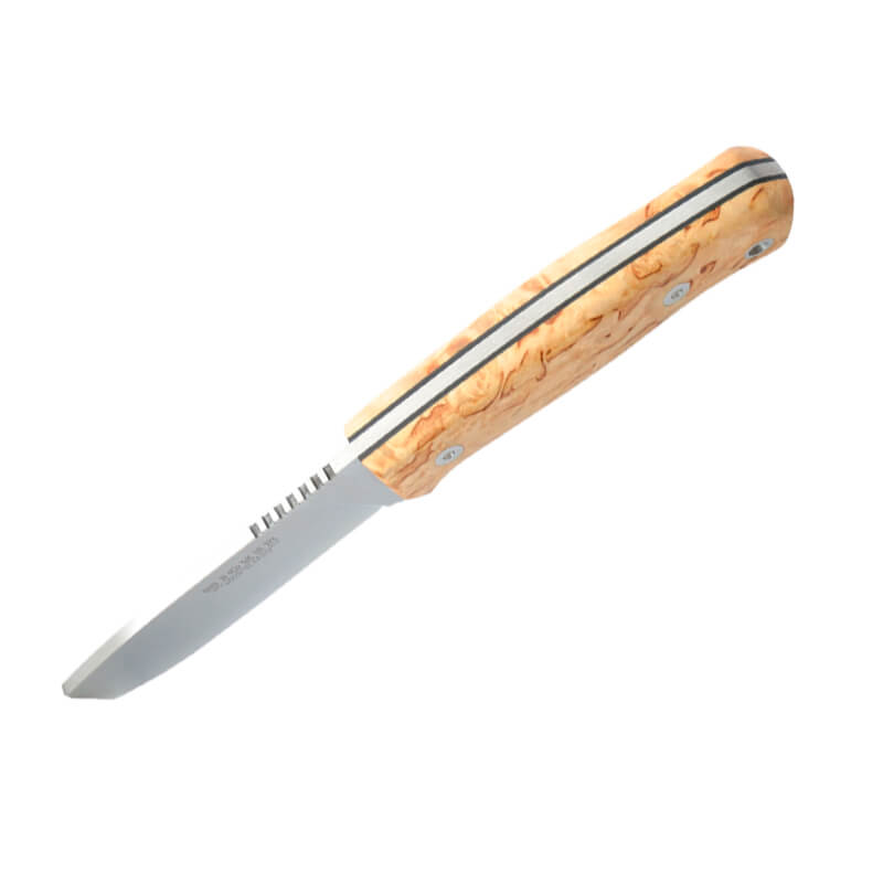 Joker Montés hunting knife with birch wood handle and 10.5 cm blade
