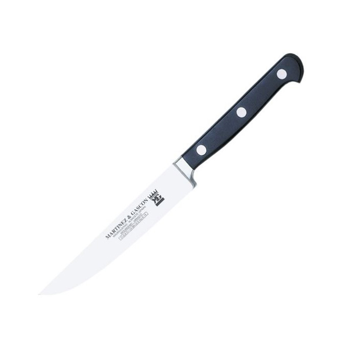 Couteau à steak forgé allemand avec manche POM et lame de 12,5 cm...