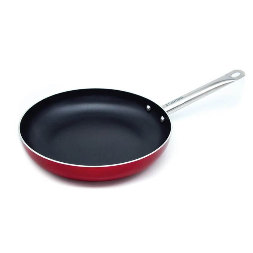 Sartén Antiadherente QuanTanium 3 Claveles Red Special 28 cm