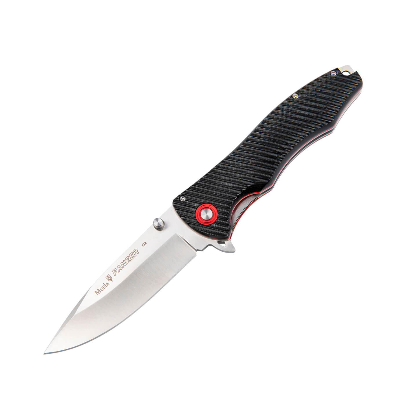 Navaja táctica Muela Panzer-10BM con mango de micarta y hoja de a...