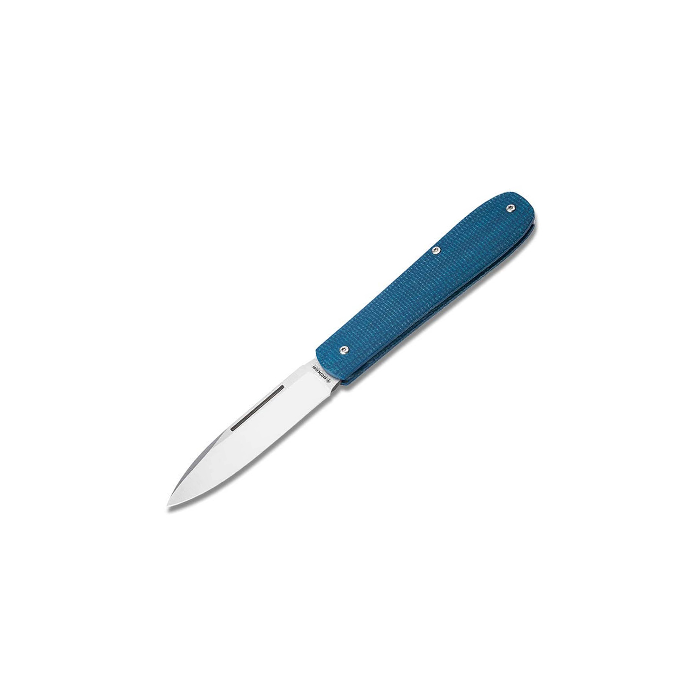 Coffin Denim Micarta with MagnaCut stainless steel blade