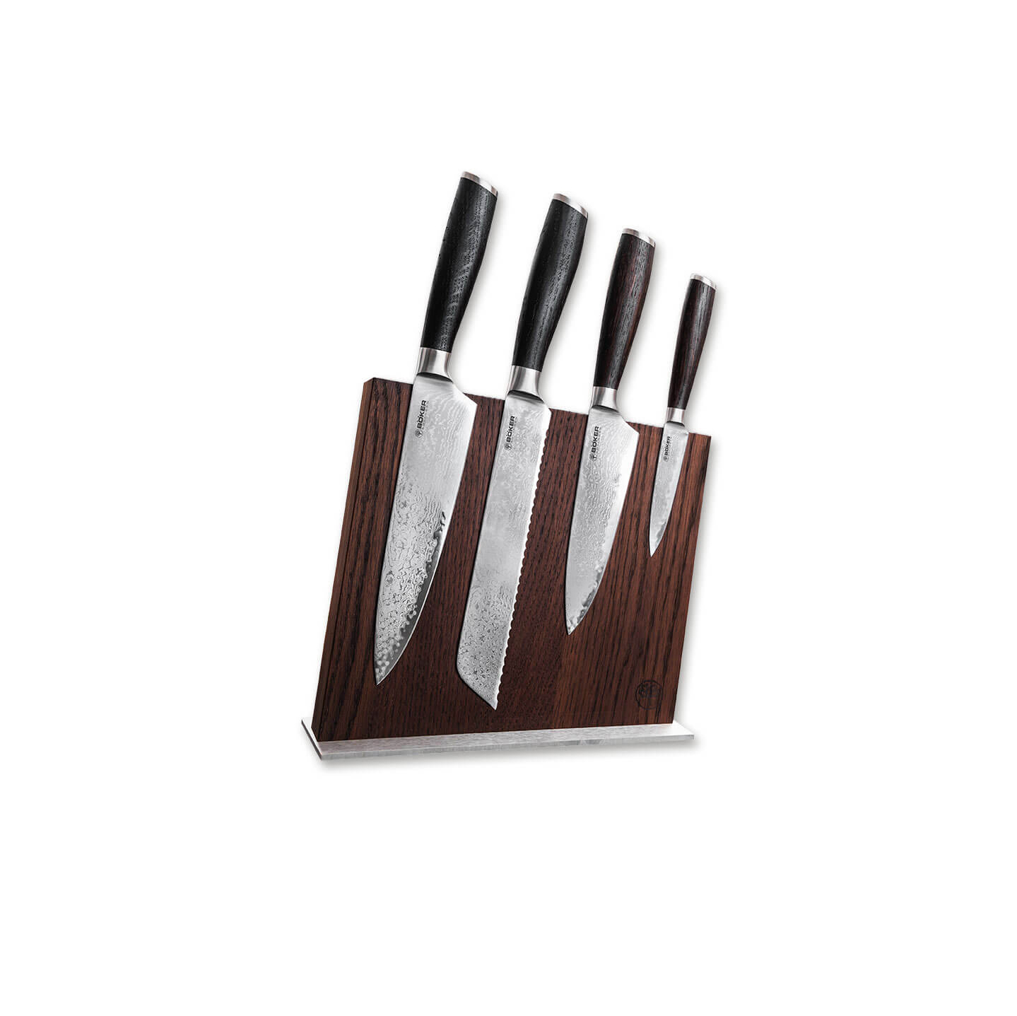 Kitchen knife set Meisterklinge Damast Set Style by Boker