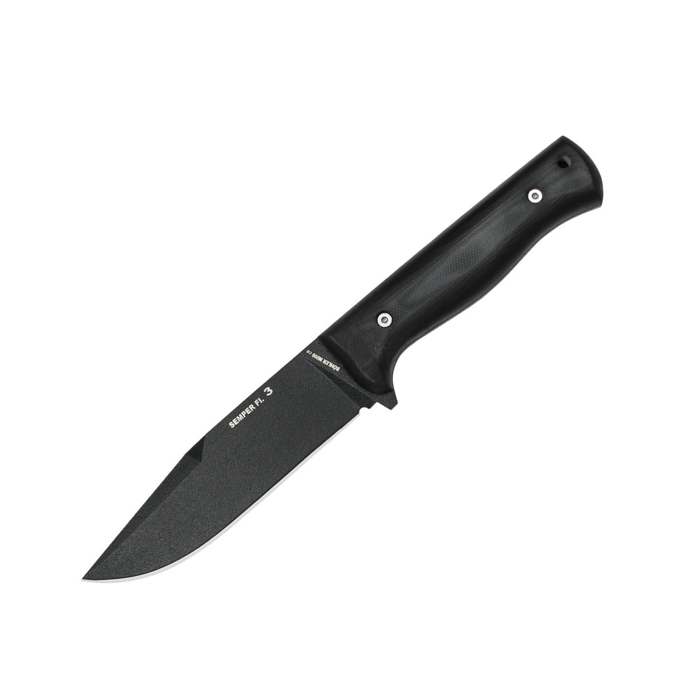 Cuchillo militar Nieto Semper Fi 3 con mango de G10 negro y hoja ...
