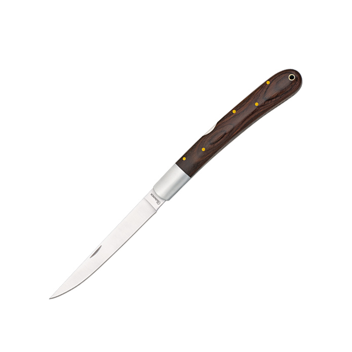 Navaja clásica con mango de estamina y hoja de grande 12.7 cm con...