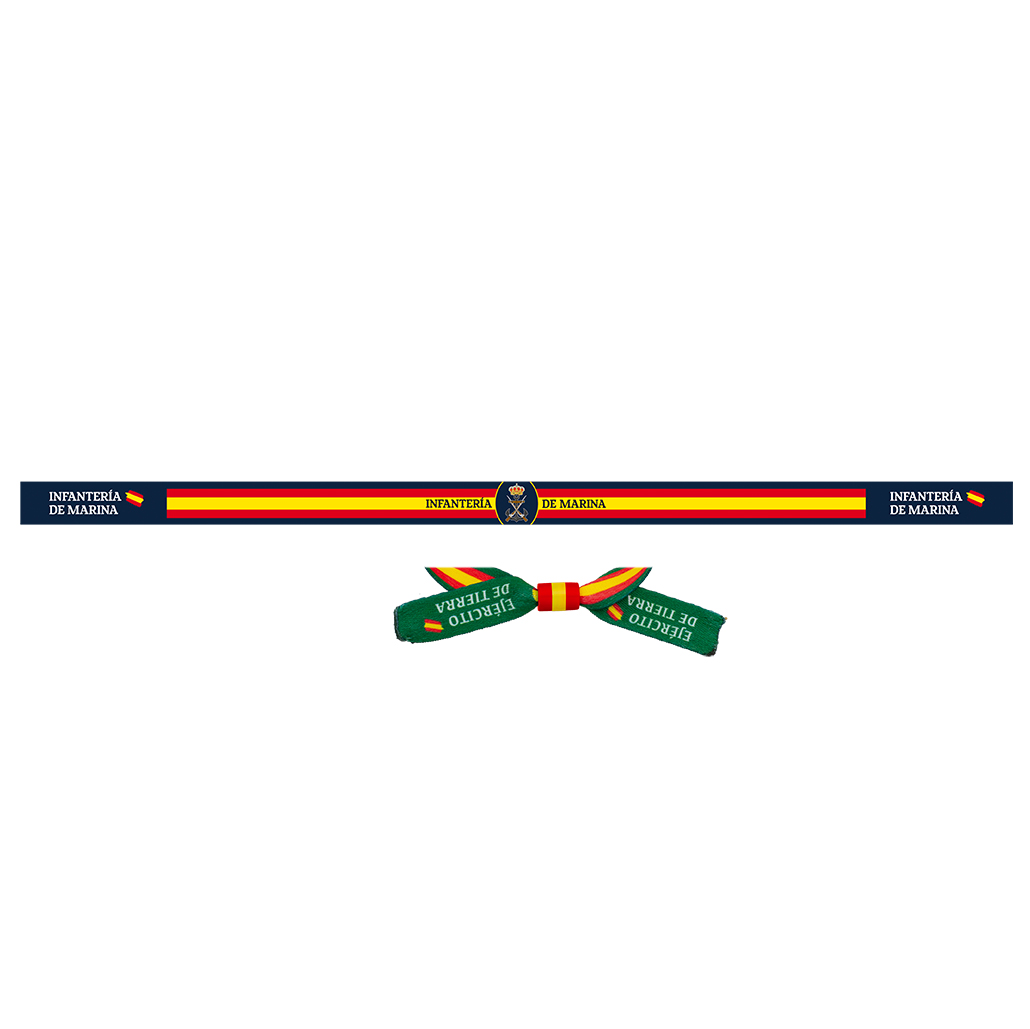 Marine Corps Fabric Bracelet