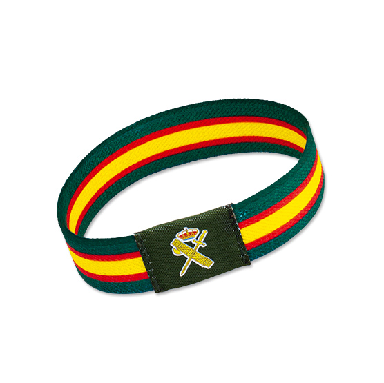 Green elastic bracelet Civil Guard