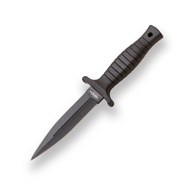 Cuchillo de combate con hoja de doble filo de 12 cm