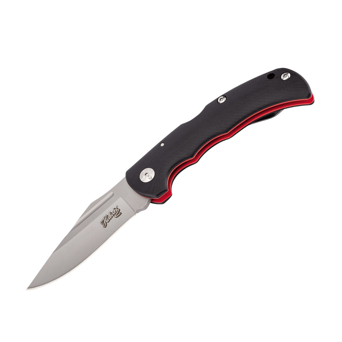 Navaja táctica Herbertz con mango de G10 negro y hoja de 9 cm con...