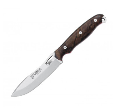 Cuchillo Nessmuk Cudeman OPUS Ness Wolf con puño de madera de nog...