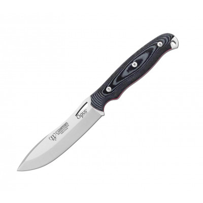 Cuchillo Nessmuk Cudeman OPUS Ness Wolf con mango de micarta negr...
