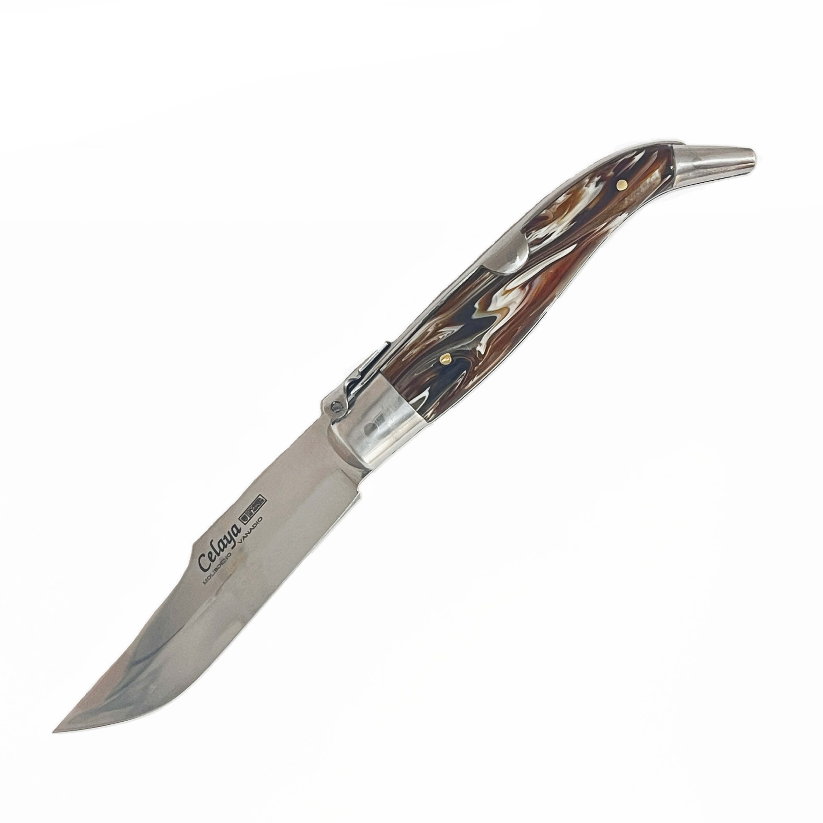 Klassisches Albacete-Taschenmesser mit 11 cm Klinge und einem Kun...