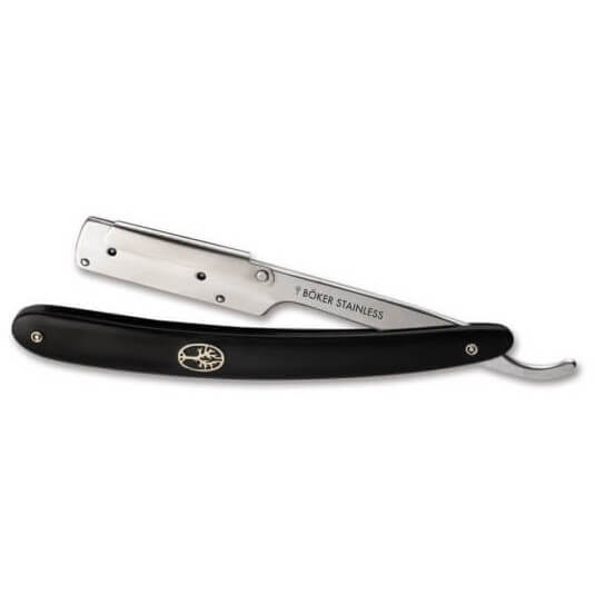 Navaja de Afeitar con Portahojas de la Serie Barberette