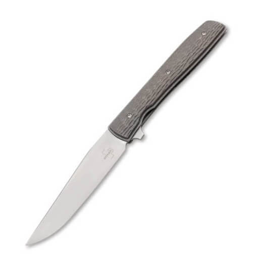 Titanium handle pocket knife from the Plus Urban series