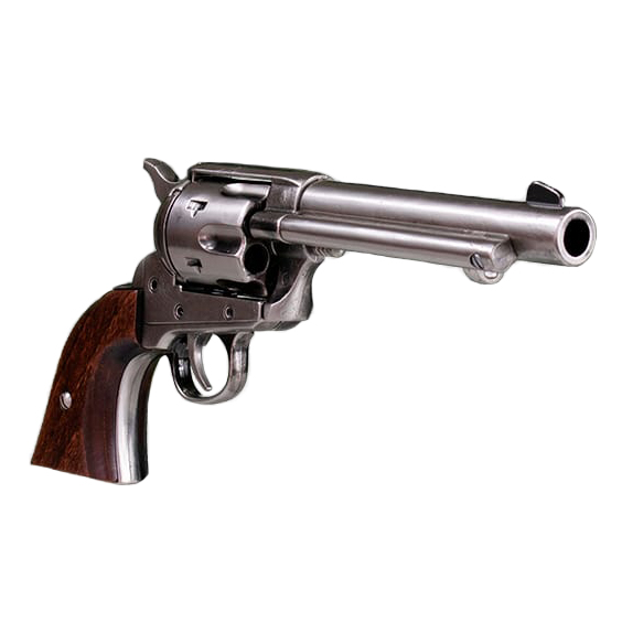 Réplica do revólver Peacemaker Colt 45 5'5'' 1873 com acabamento ...