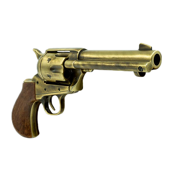 Réplica do revólver Thunderer Kolser com cabo em imitação de made...