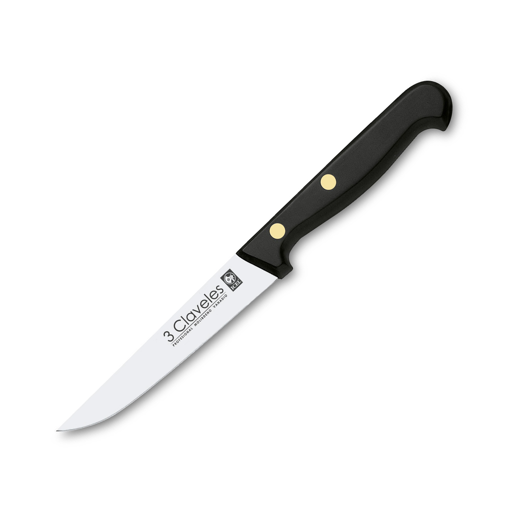 Cuchillo cocinero con hoja de 11 cm y mango pom 3 Claveles presen...