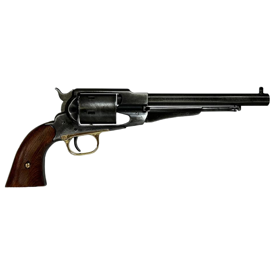 Replik Remington 1858 Umbau, Oberfläche in antikem Schwarz