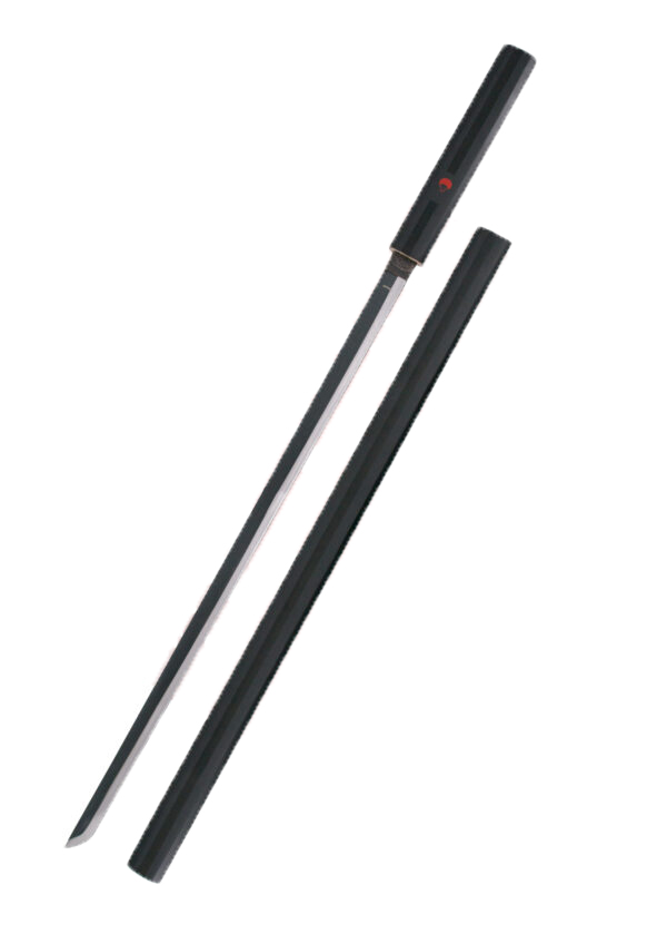 Sasuke Uchiha Catana from Naruto with Black Wooden Handle
